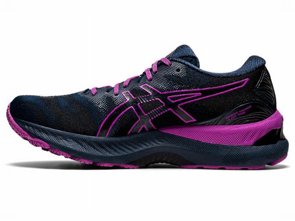 Asics GEL-NIMBUS 23 LITE-SHOW Women's Running Shoes Blue | KXH162953