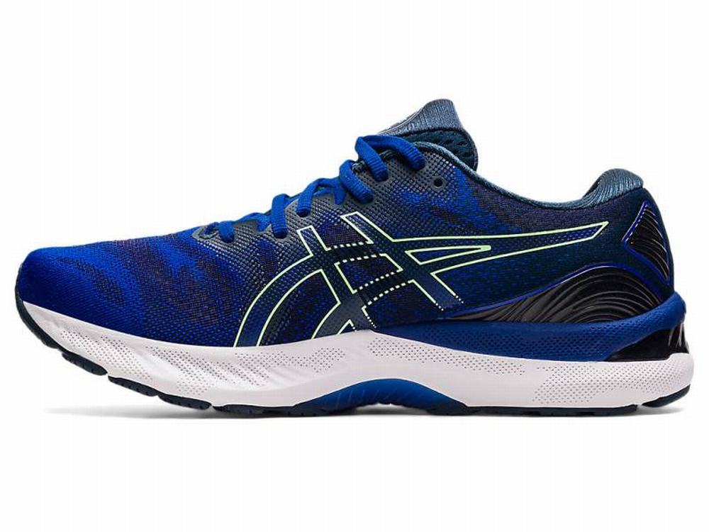 Asics GEL-NIMBUS 23 Men's Running Shoes Dark Blue | VQD465807