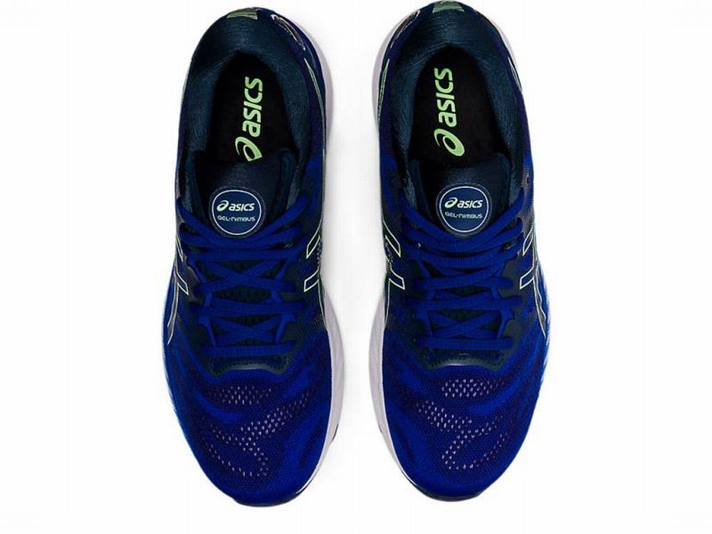 Asics GEL-NIMBUS 23 Men's Running Shoes Dark Blue | VQD465807