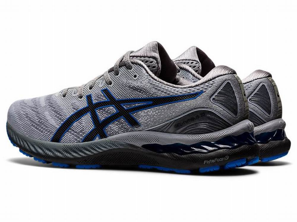 Asics GEL-NIMBUS 23 Men's Running Shoes Grey / Blue | XAO618945