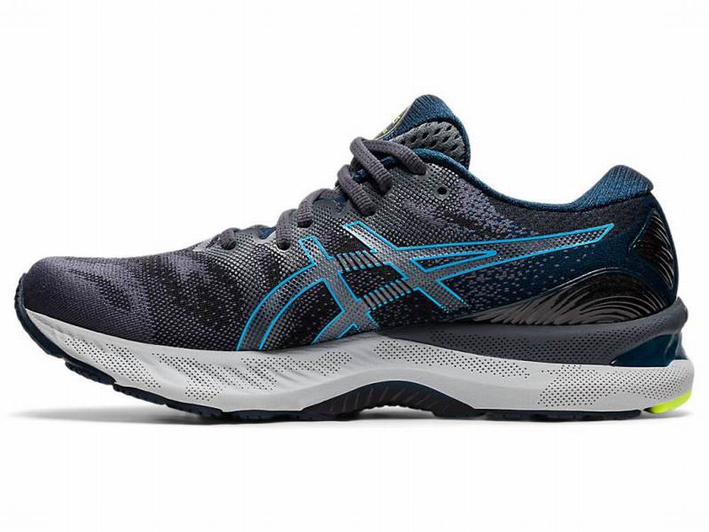 Asics GEL-NIMBUS 23 Men's Running Shoes Grey / Black | XQM512043