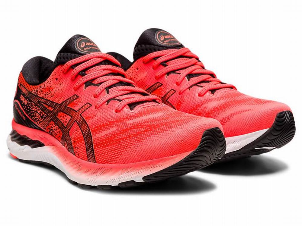 Asics GEL-NIMBUS 23 TOKYO Men's Running Shoes Orange / Black / Red | BHN367124