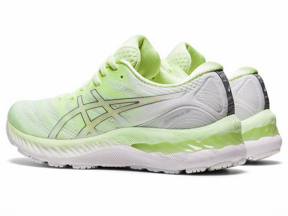 Asics GEL-NIMBUS 23 Women's Running Shoes Yellow / Silver | IVC928314