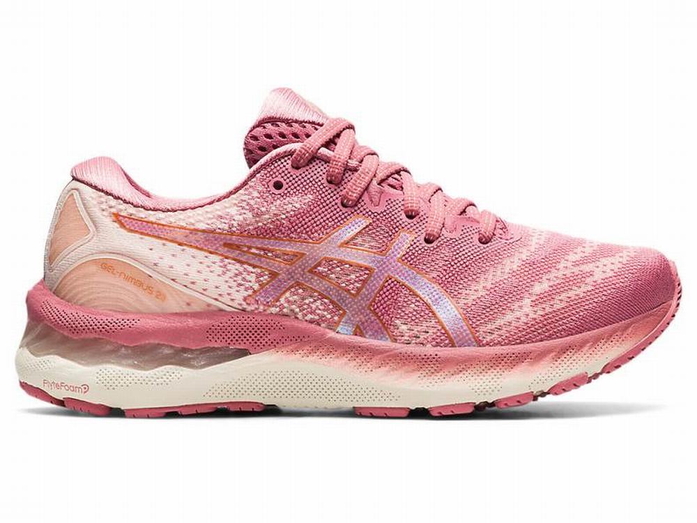 Asics GEL-NIMBUS 23 Women's Running Shoes Rose | KAQ346105