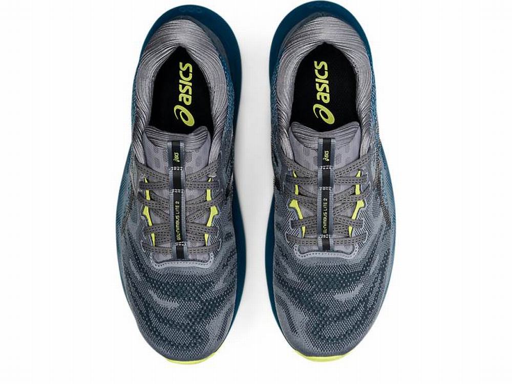 Asics GEL-NIMBUS LITE 2 Men's Running Shoes Black / Grey | JOP140952