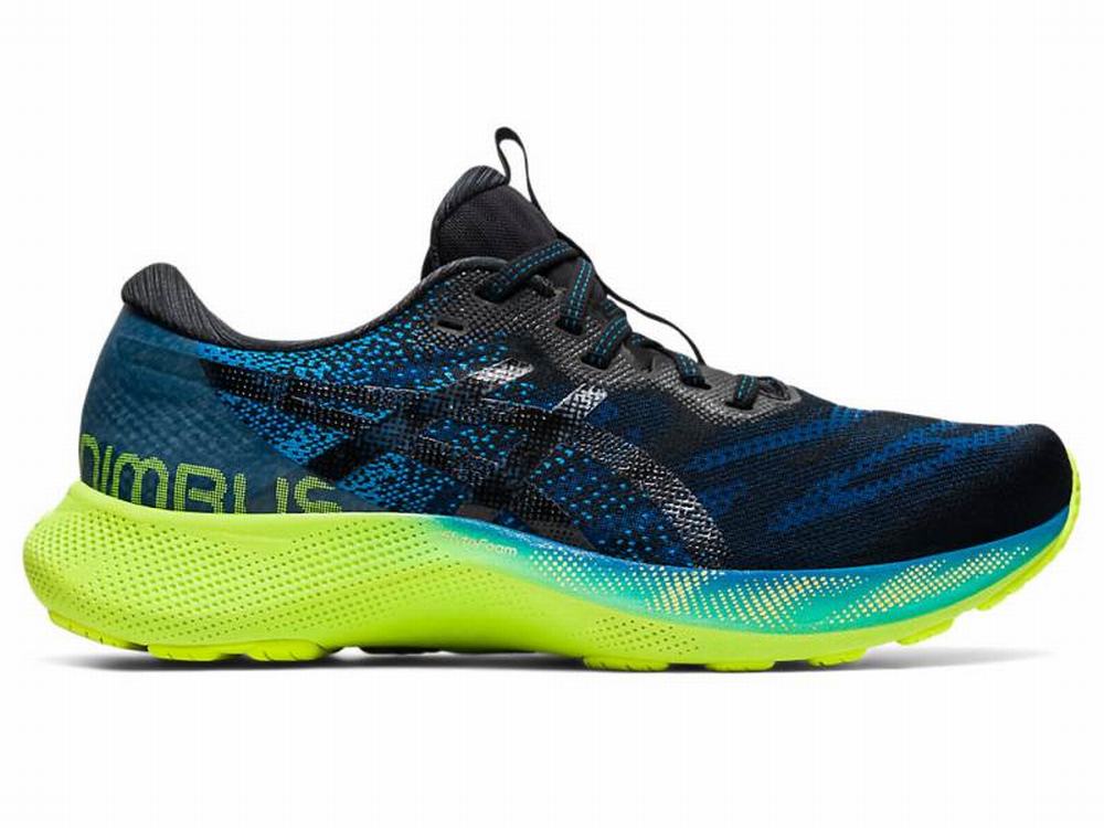 Asics GEL-NIMBUS LITE 2 Men's Running Shoes Black / Blue | RNO746918