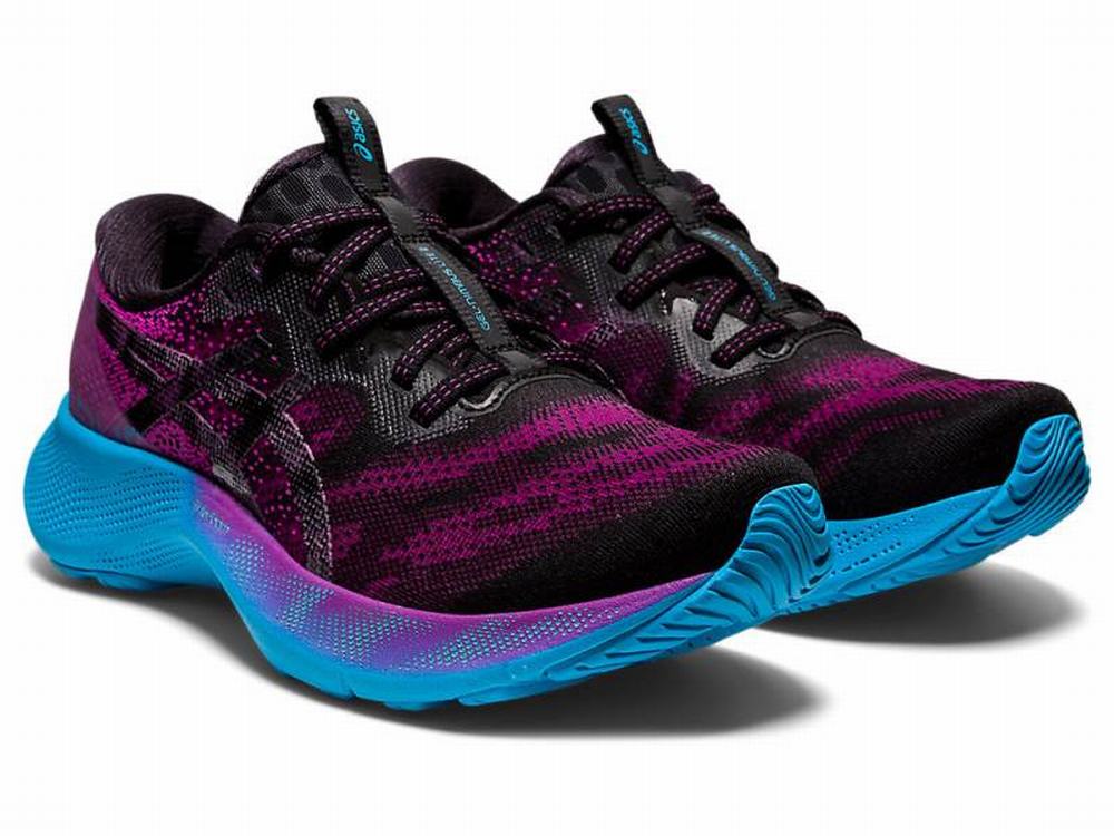 Asics GEL-NIMBUS LITE 2 Women's Running Shoes Black / Purple | AJG967425