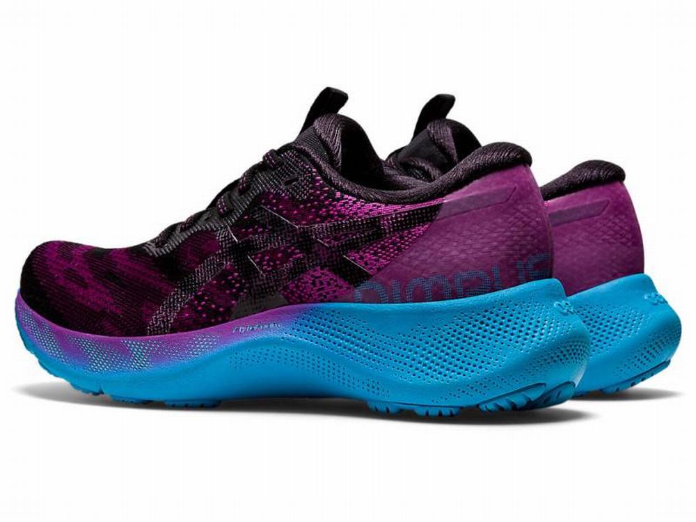 Asics GEL-NIMBUS LITE 2 Women's Running Shoes Black / Purple | AJG967425