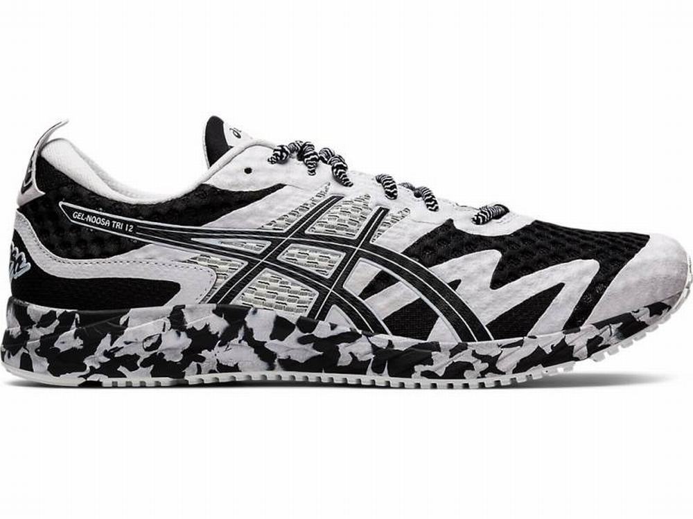 Asics GEL-NOOSA TRI 12 Men's Running Shoes Black / White | SGN483706