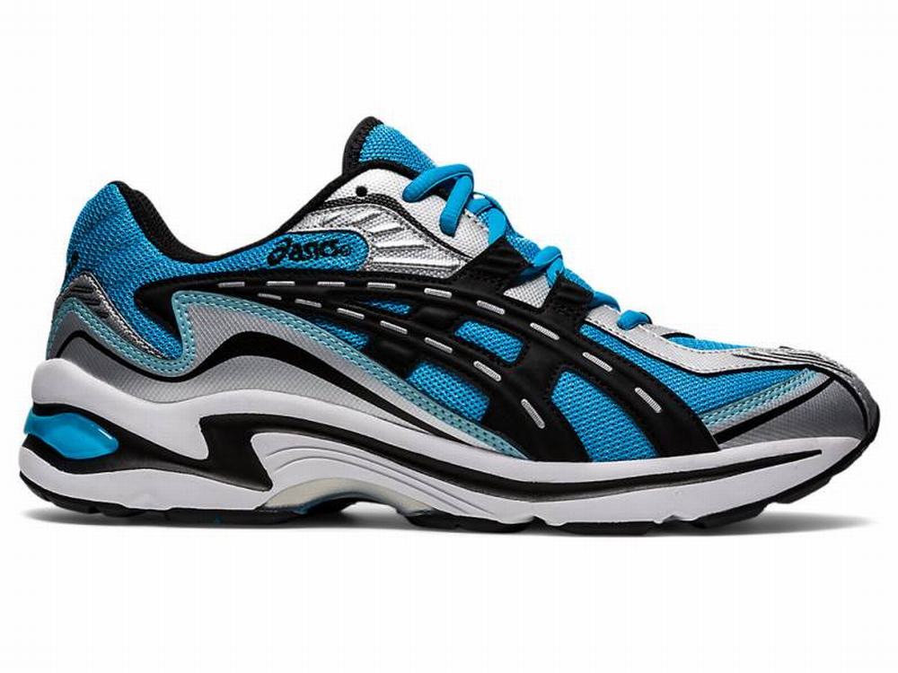 Asics GEL-PRELEUS Men's Sneakers Black / Blue | DAK405987