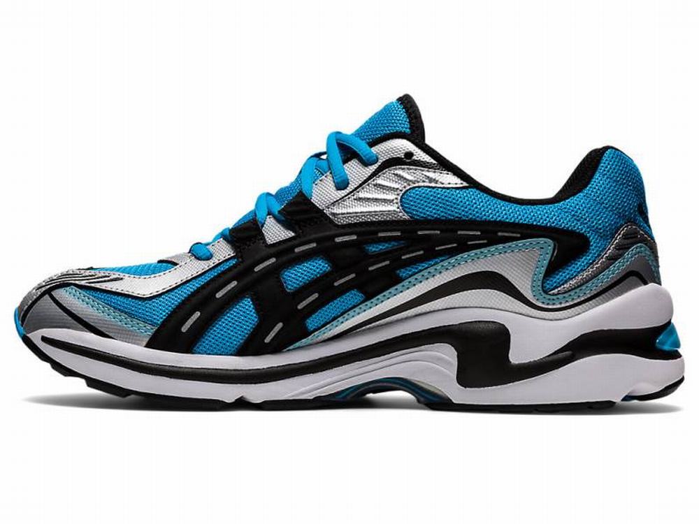 Asics GEL-PRELEUS Men's Sneakers Black / Blue | DAK405987