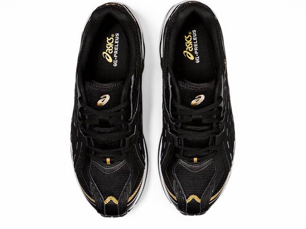 Asics GEL-PRELEUS Men's Sneakers Black / Gold | NPO163207