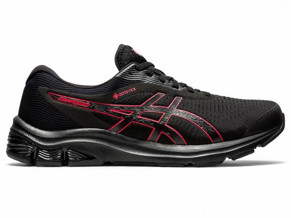 Asics GEL-PULSE 12 G-TX Men\'s Running Shoes Black | TJM523098