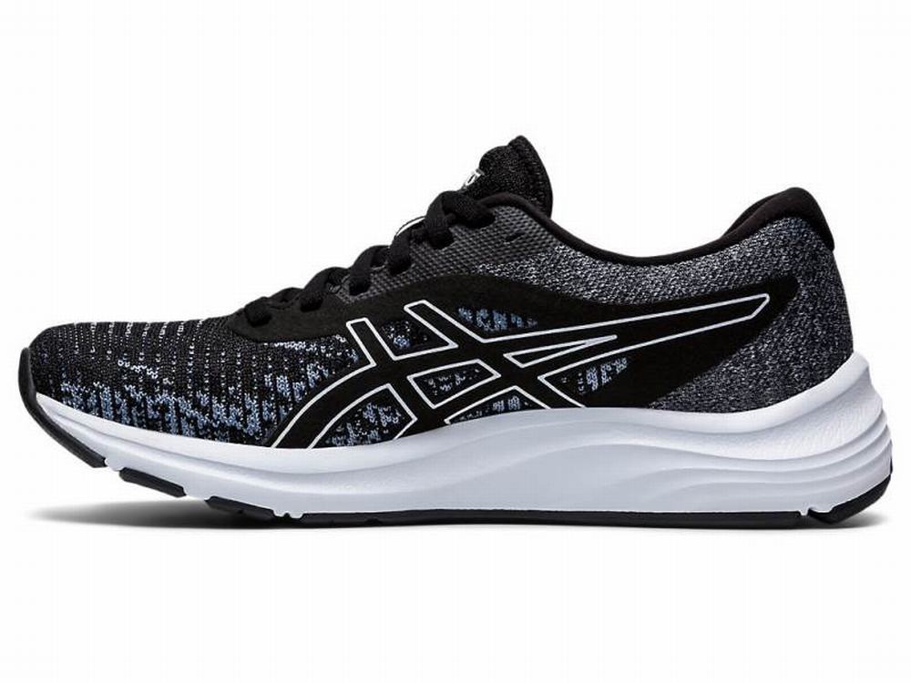 Asics GEL-PULSE 12 Knit Women's Running Shoes Black | MER148503