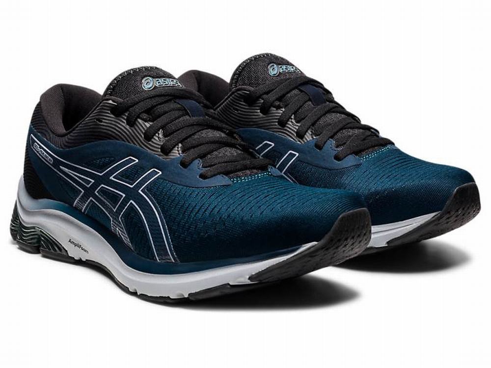 Asics GEL-PULSE 12 Men's Running Shoes Blue | DLA695031