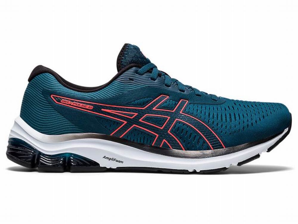 Asics GEL-PULSE 12 Men's Running Shoes Blue | GLT189073