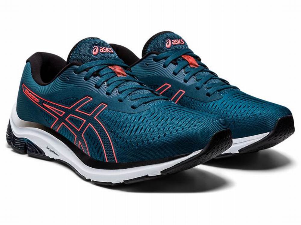 Asics GEL-PULSE 12 Men's Running Shoes Blue | GLT189073