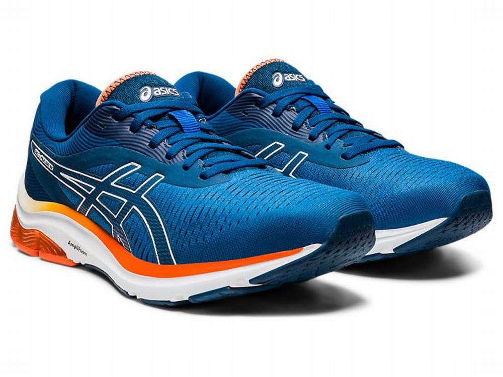 Asics GEL-PULSE 12 Men's Running Shoes Blue | HYD504637