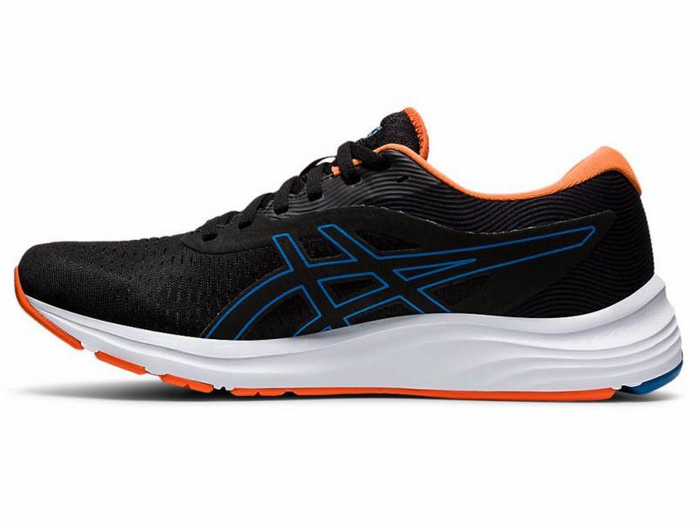 Asics GEL-PULSE 12 Men's Running Shoes Black / Blue | WOJ852769