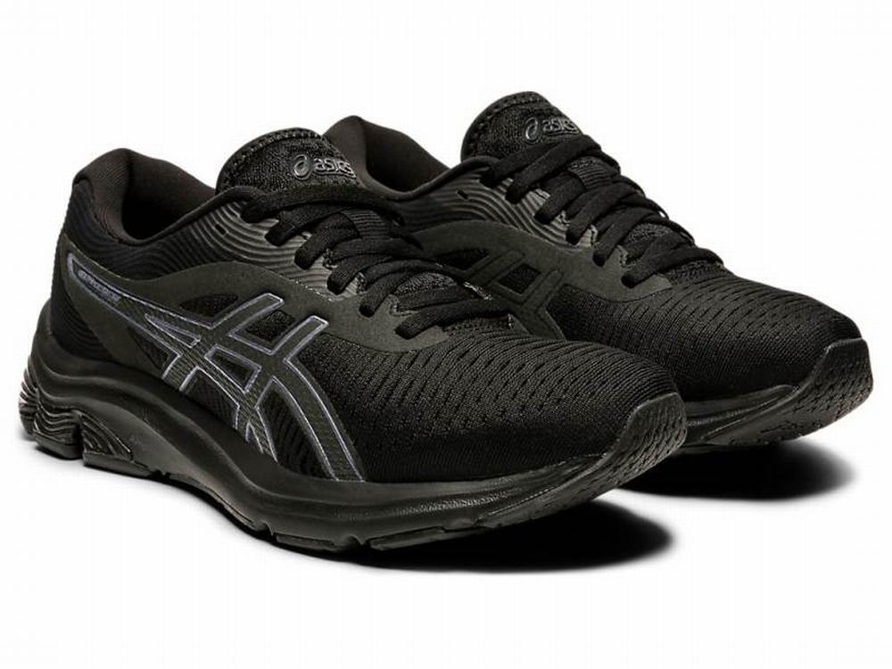 Asics GEL-PULSE 12 Women's Running Shoes Black | FUT684752