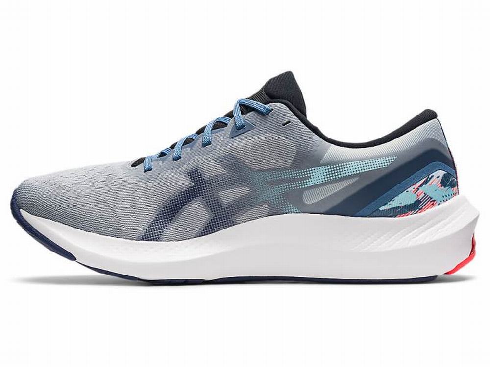 Asics GEL-PULSE 13 Men's Running Shoes Grey / Blue | WCX654720