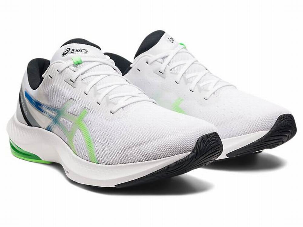 Asics GEL-PULSE 13 Men's Running Shoes White / Light Green | GWM762918