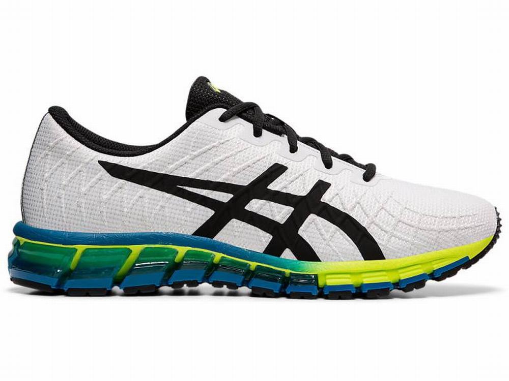 Asics GEL-QUANTUM 180 4 Men's Sneakers White / Yellow | LQX974586