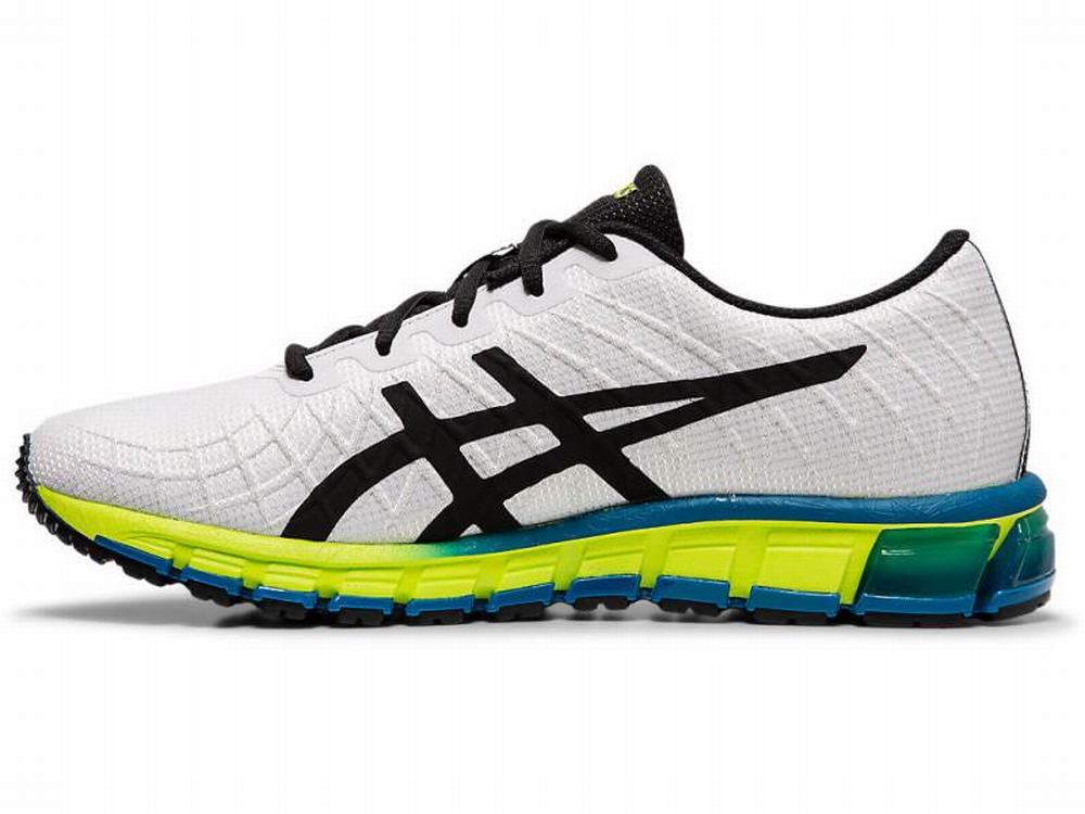 Asics GEL-QUANTUM 180 4 Men's Sneakers White / Yellow | LQX974586