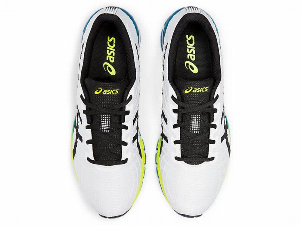 Asics GEL-QUANTUM 180 4 Men's Sneakers White / Yellow | LQX974586