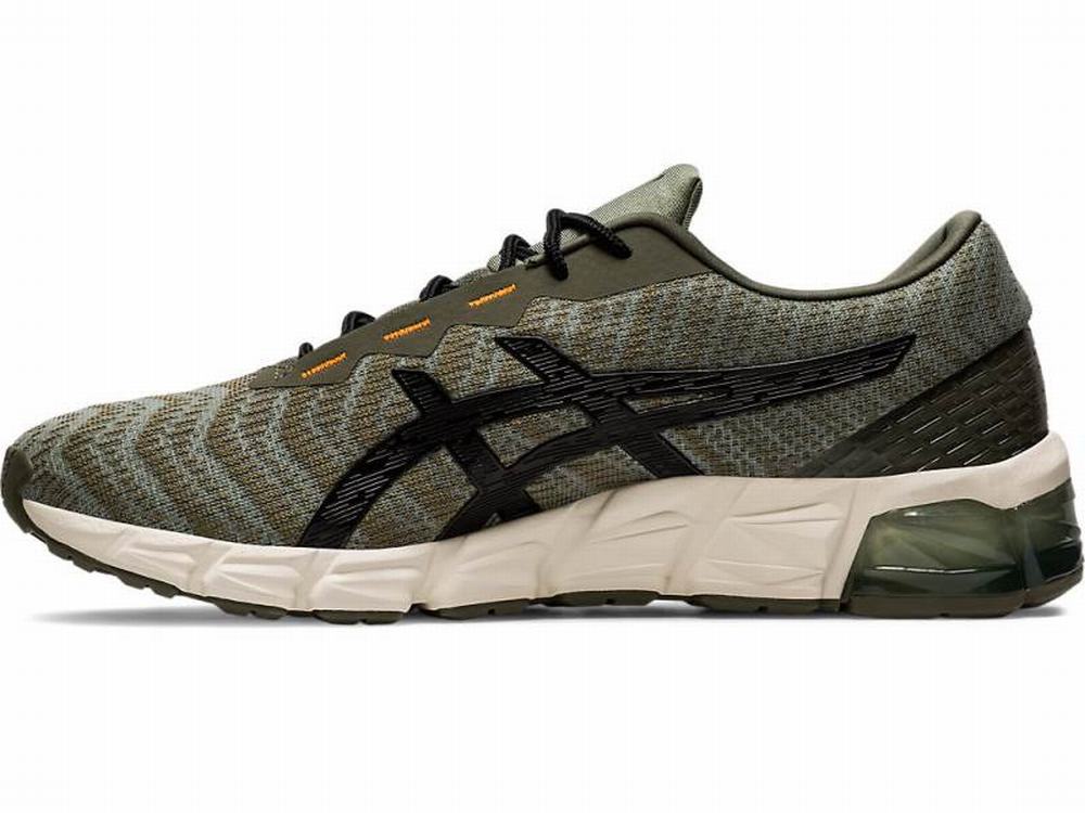 Asics GEL-QUANTUM 180 5 Men's Sneakers Black / Green | DXV495683