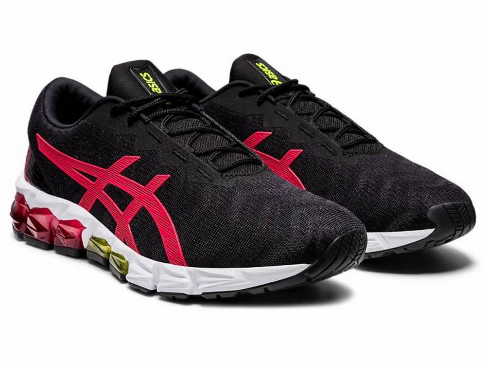 Asics GEL-QUANTUM 180 5 Men's Sneakers Black / Red | WKC295630