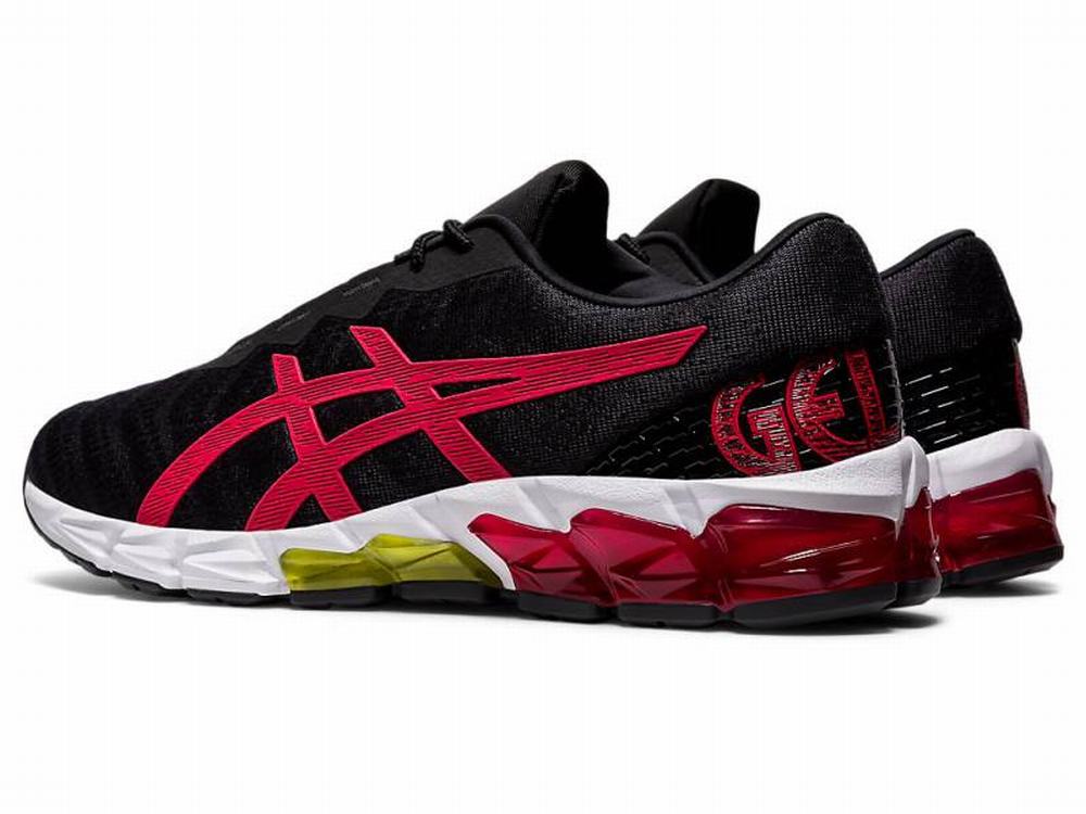 Asics GEL-QUANTUM 180 5 Men's Sneakers Black / Red | WKC295630