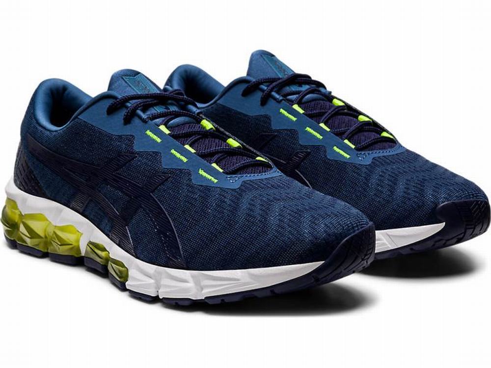 Asics GEL-QUANTUM 180 5 Men's Sneakers Navy / White | UEQ917806