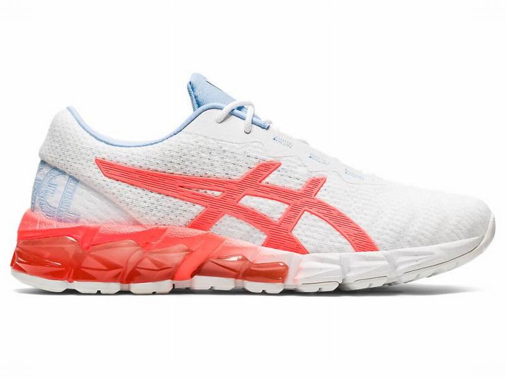 Asics GEL-QUANTUM 180 5 Women's Sneakers White / Orange / Red | EFY872519