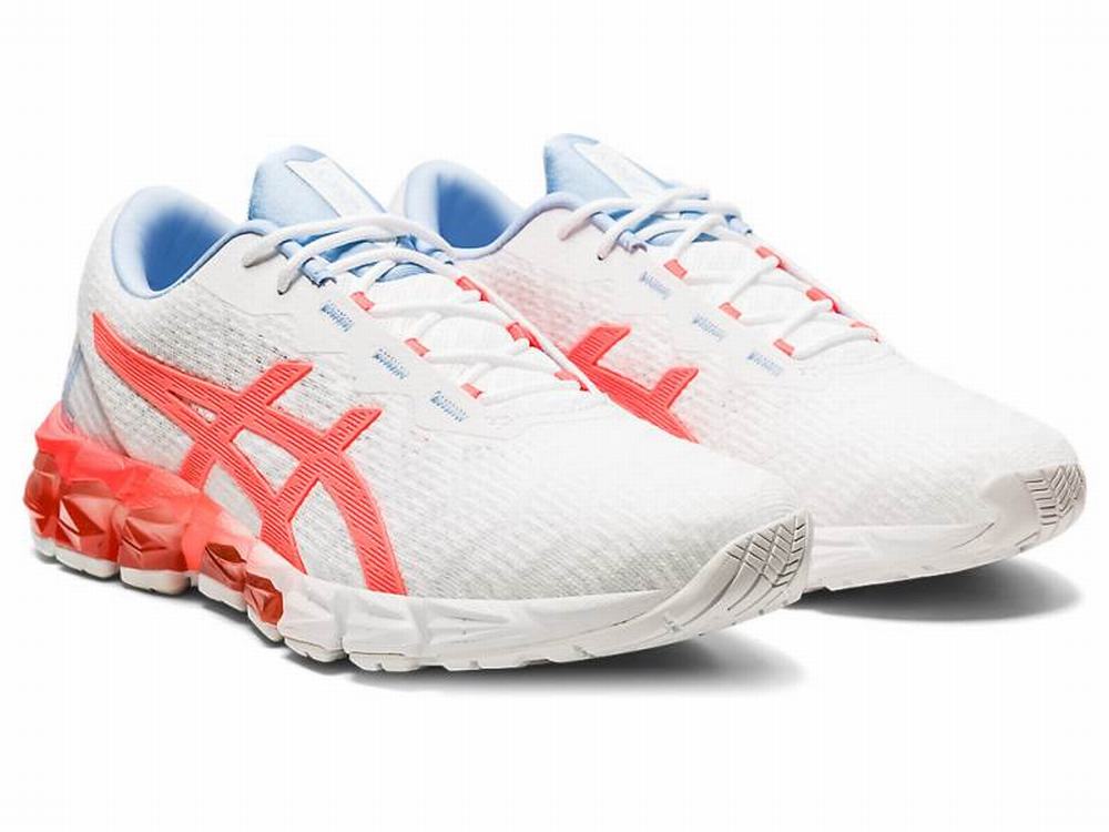 Asics GEL-QUANTUM 180 5 Women's Sneakers White / Orange / Red | EFY872519