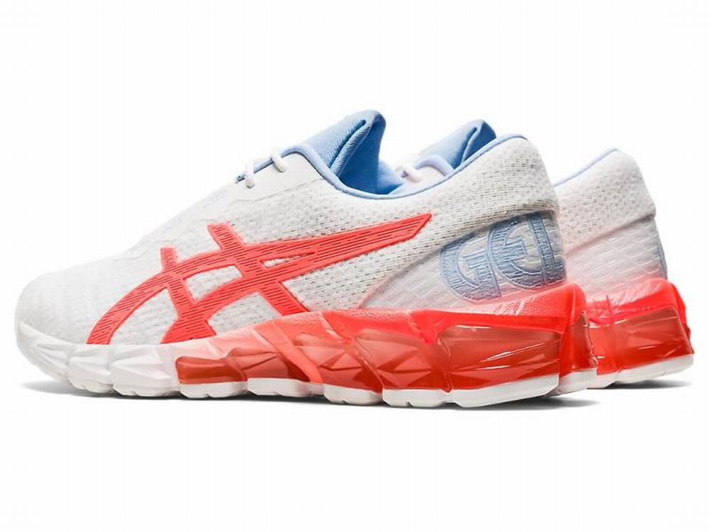 Asics GEL-QUANTUM 180 5 Women's Sneakers White / Orange / Red | EFY872519