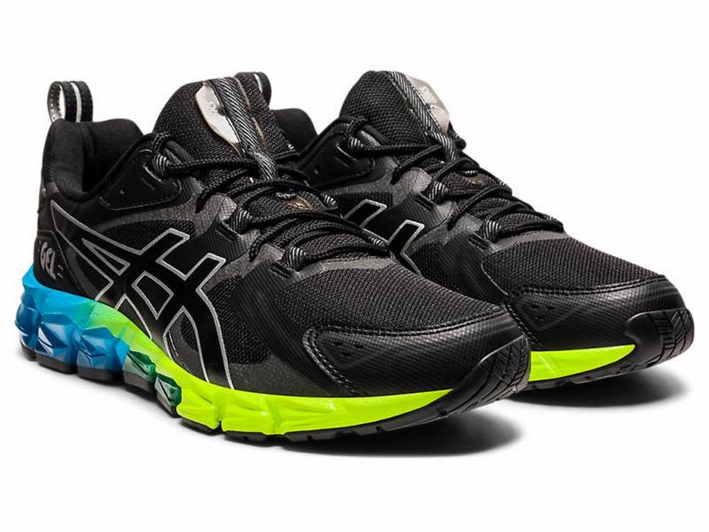 Asics GEL-QUANTUM 180 Men's Sneakers Black / Blue | NYT046987