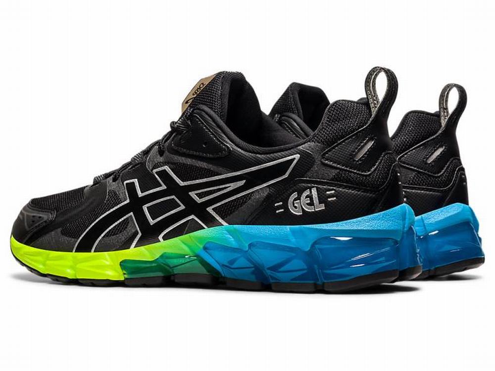 Asics GEL-QUANTUM 180 Men's Sneakers Black / Blue | NYT046987