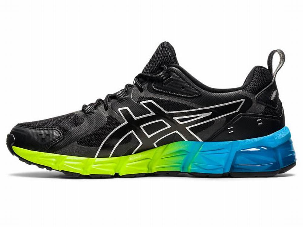 Asics GEL-QUANTUM 180 Men's Sneakers Black / Blue | NYT046987