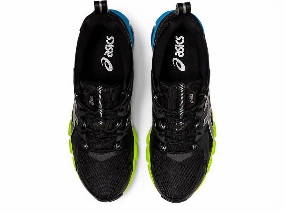 Asics GEL-QUANTUM 180 Men's Sneakers Black / Blue | NYT046987