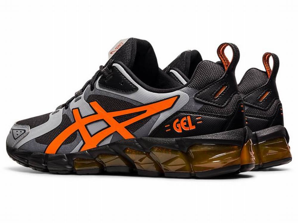 Asics GEL-QUANTUM 180 Men's Sneakers Deep Grey / Orange | BSW283671