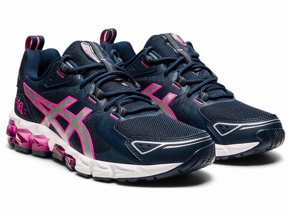 Asics GEL-QUANTUM 180 Women's Sneakers Blue / Pink | EXO654813