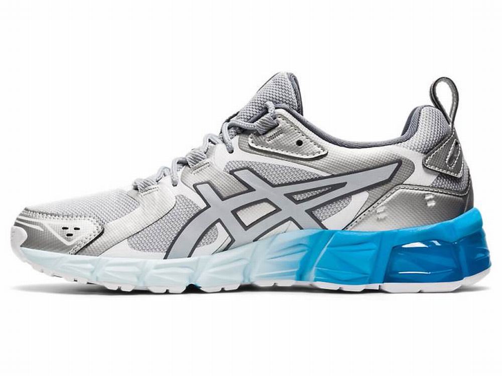 Asics GEL-QUANTUM 180 Women's Sneakers Grey / Blue | RZU276498