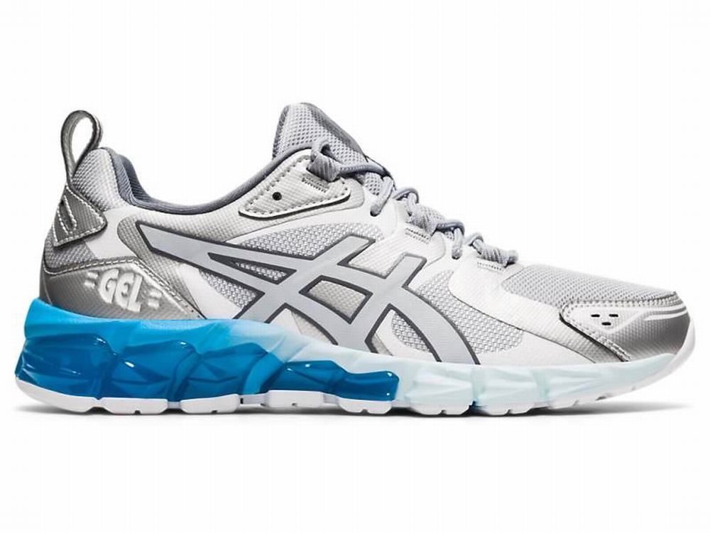 Asics GEL-QUANTUM 180 Women\'s Sneakers Grey / Blue | RZU276498