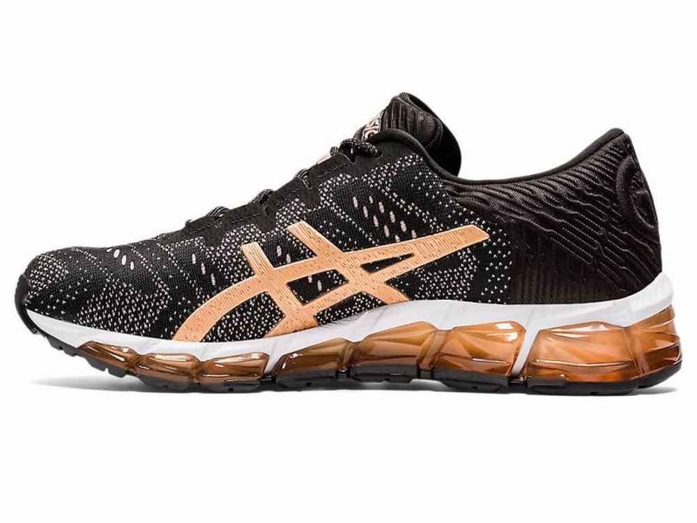 Asics GEL-QUANTUM 360 5 JCQ Women's Sneakers Black / Rose / Gold | OWG372694