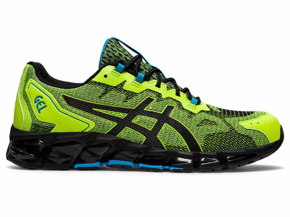 Asics GEL-QUANTUM 360 6 Men's Sneakers Black / Green | AGJ369417