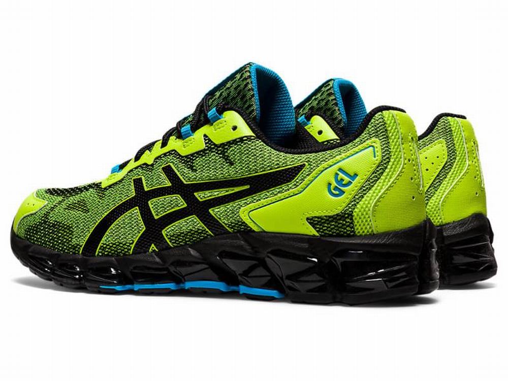 Asics GEL-QUANTUM 360 6 Men's Sneakers Black / Green | AGJ369417