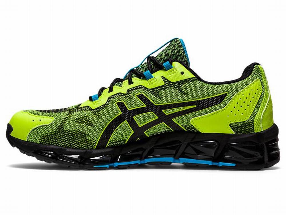 Asics GEL-QUANTUM 360 6 Men's Sneakers Black / Green | AGJ369417