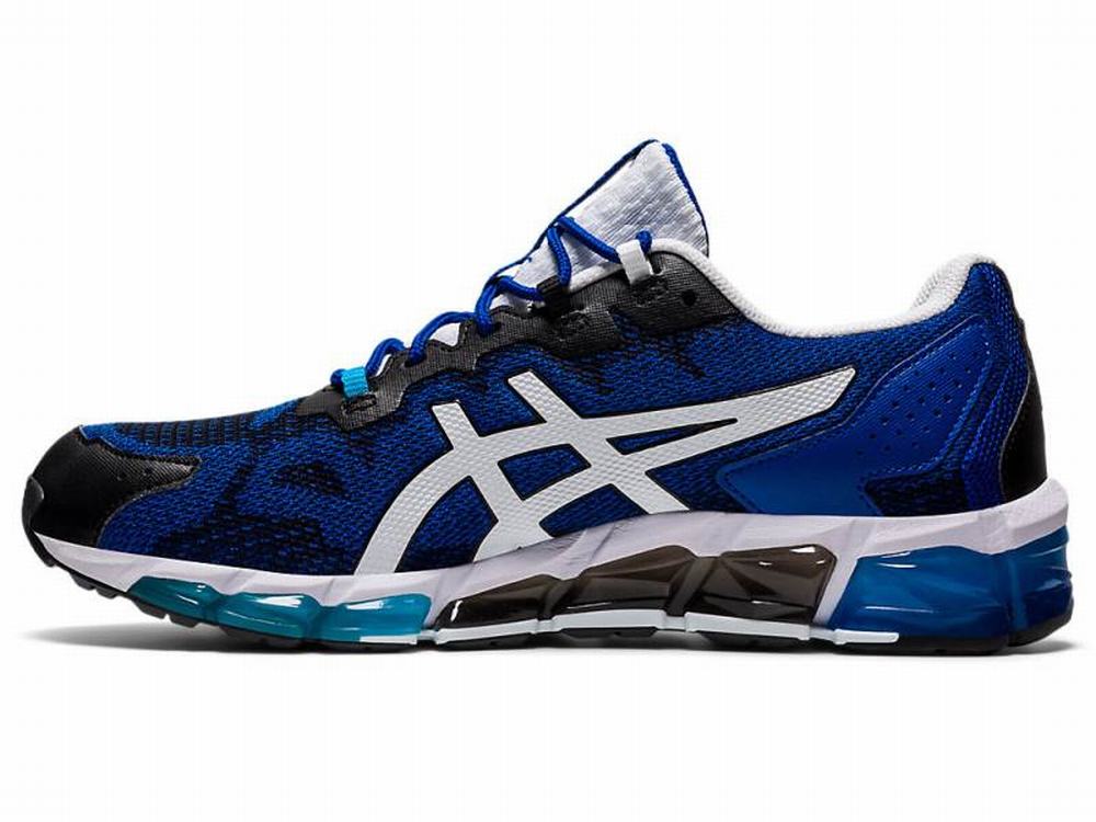 Asics GEL-QUANTUM 360 6 Men's Sneakers Black / Blue | ASR251483