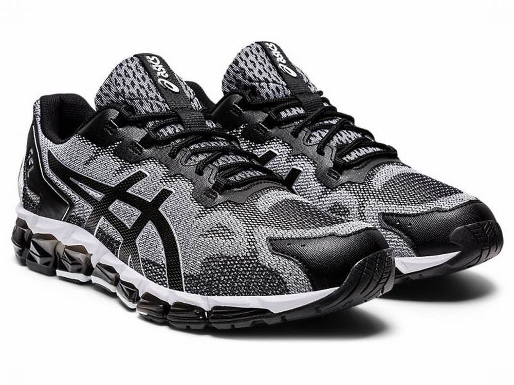 Asics GEL-QUANTUM 360 6 Men's Sneakers Black / White | AYR657409